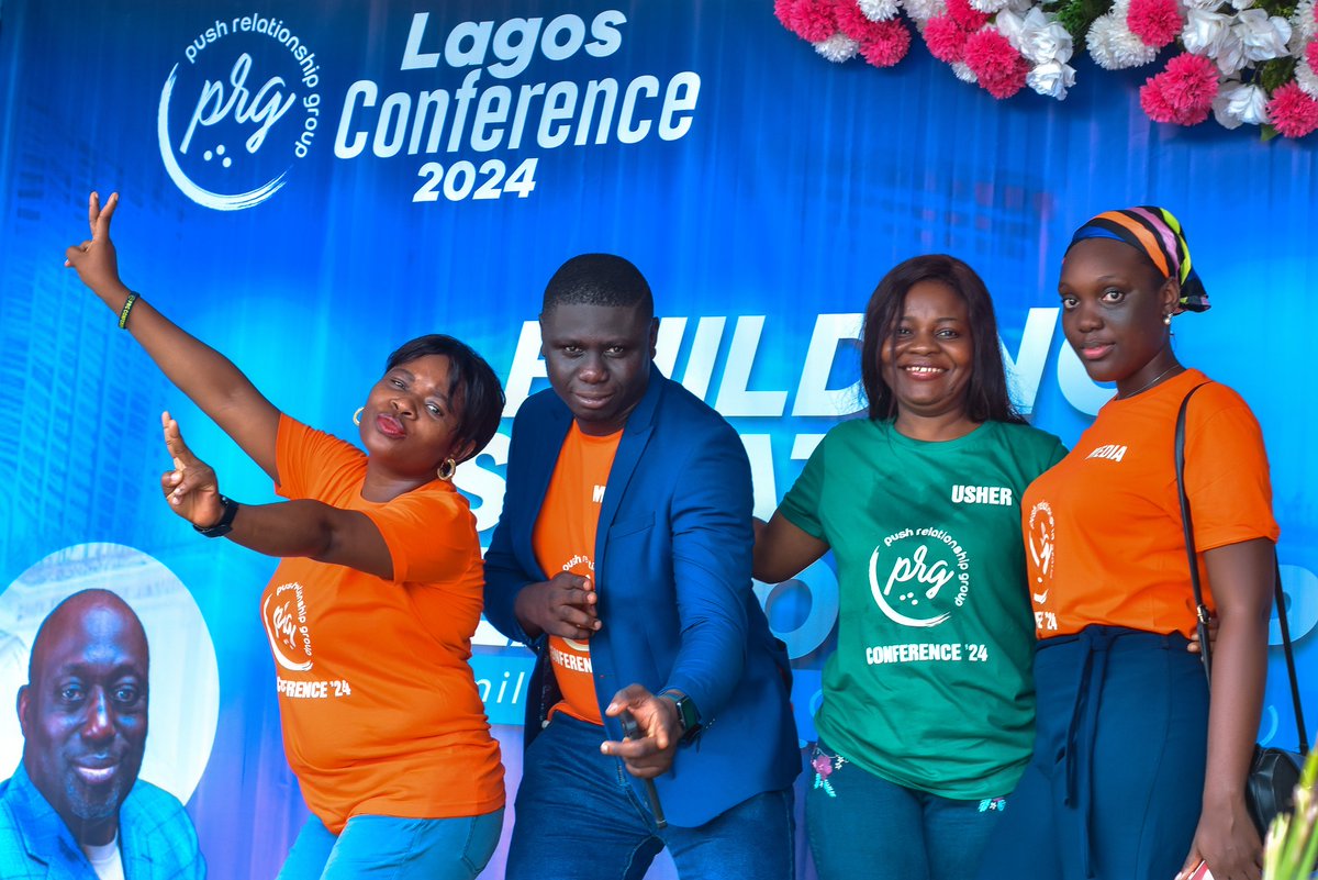 pushrelategroup's tweet photo. "Highlights from the Lagos PRG Conference 2024! A powerful gathering filled with divine encounters, prayers, and testimonies. God's presence was undeniable! 🙌✨ #PRGConference #Lagos2024 #PrayerWorks" https://t.co/6nAICHFLY5