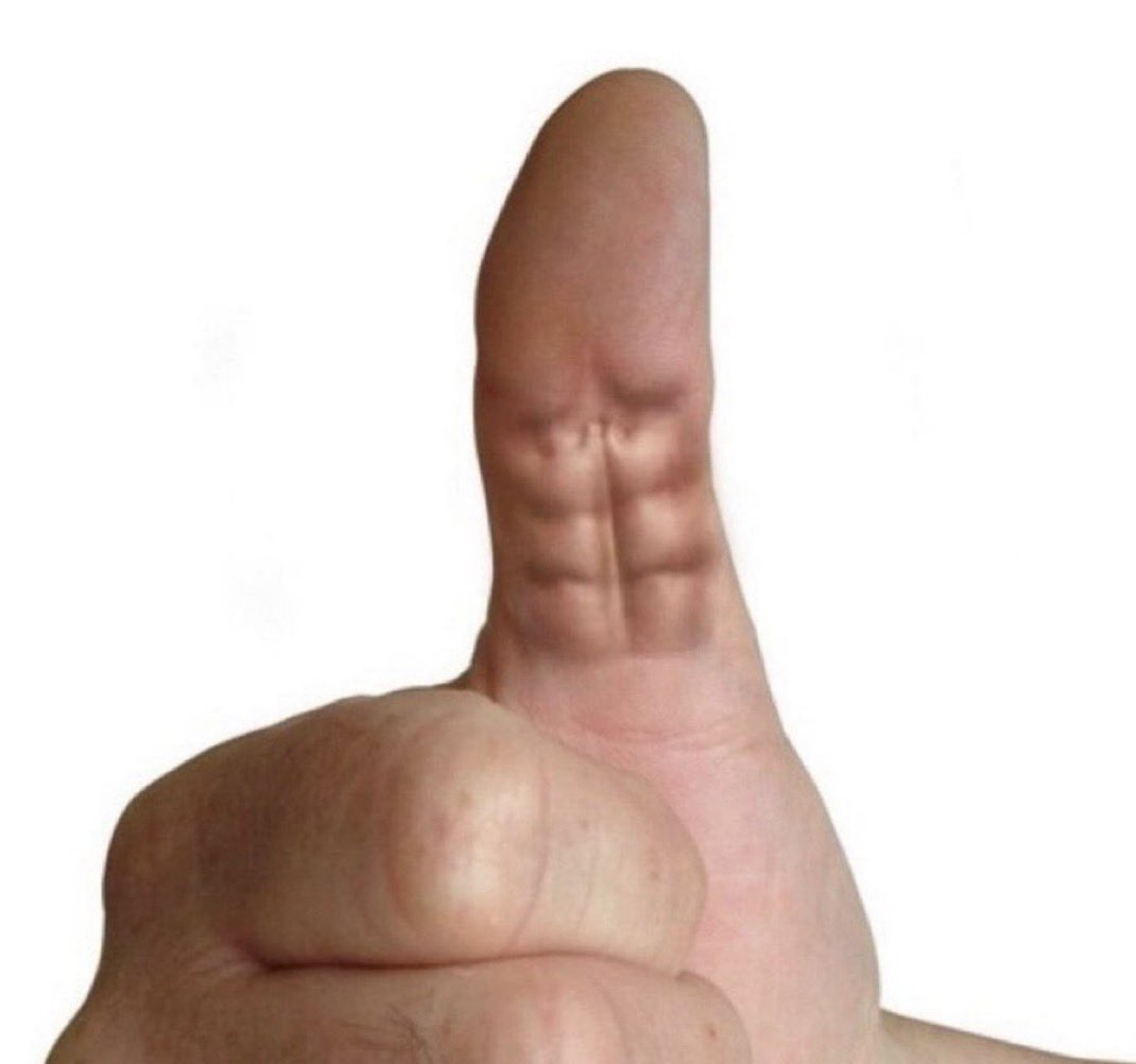 BrownThom's tweet image. My thumb after 2 days of checking the $pengu price.