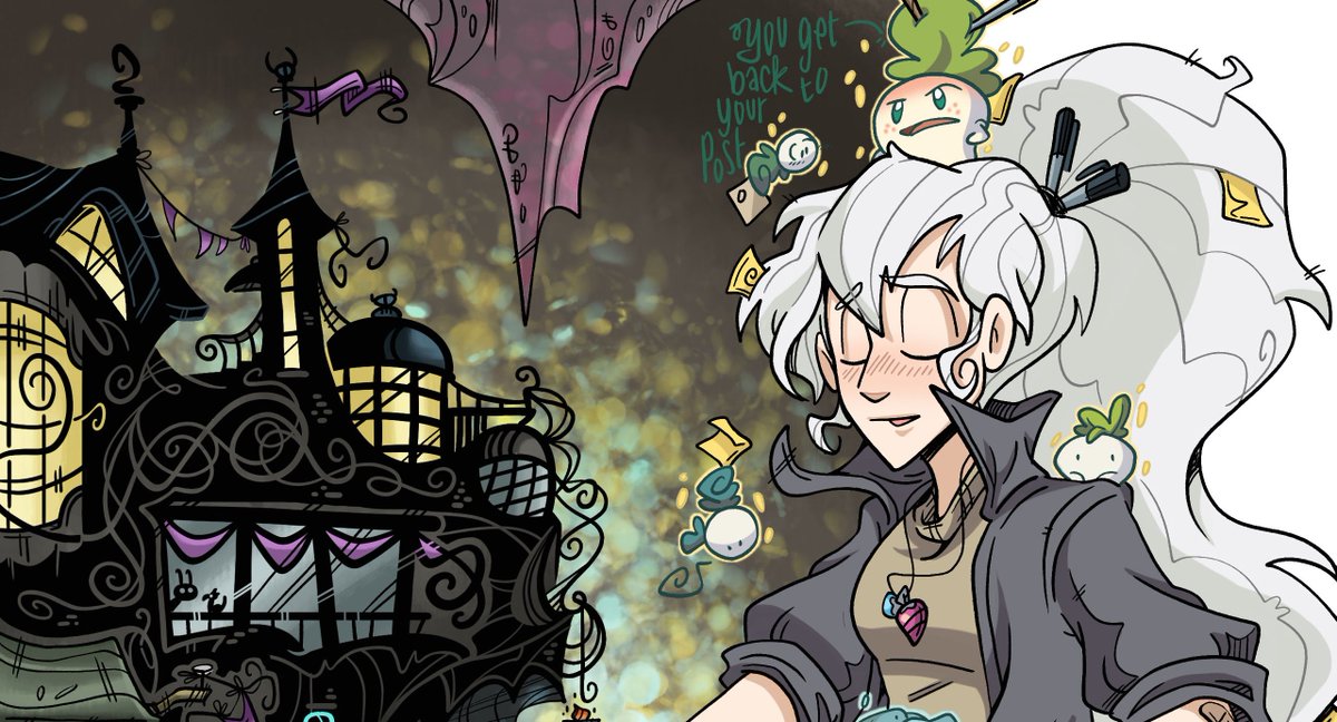 Just a reminder that my books would probably make a great gift for anyone that loves YA fantasy adventures. ...Just a suggestion. linktr.ee/Katiecandraw