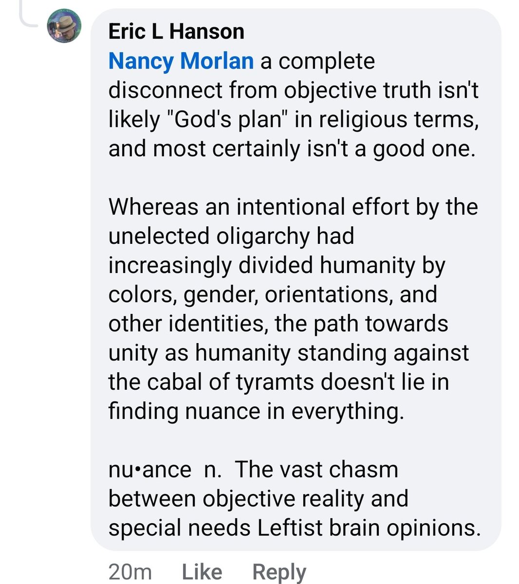 ericlarshanson's tweet image. Indulgence in &quot;nuance&quot; only exacerbates division.  Sharing in #ObjectiveTruth is a healing and unifying force.