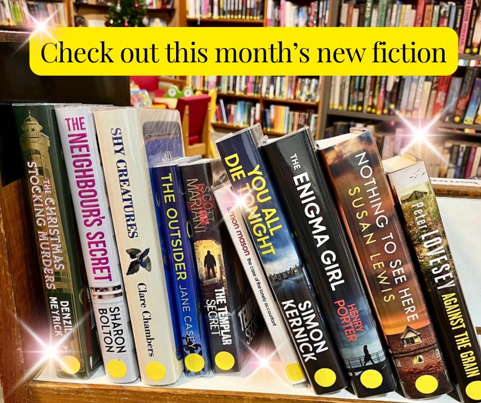 We are constantly updating our book stock. They move quickly, so do pop in regularly to see what's available!