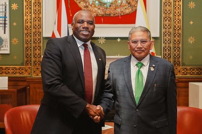 AMcKenzieFCDO's tweet photo. Warm &amp; substantial meetings in London this week. HM The Sultan of 🇧🇳 and 🇬🇧 PM Starmer renewed the Garrison Agreement, underpinning British Forces Brunei. Meaningful talks on security, trade, nature &amp; bilateral issues + genuine connections as we mark 40 years of dip relations. https://t.co/Fsn75u5mHj