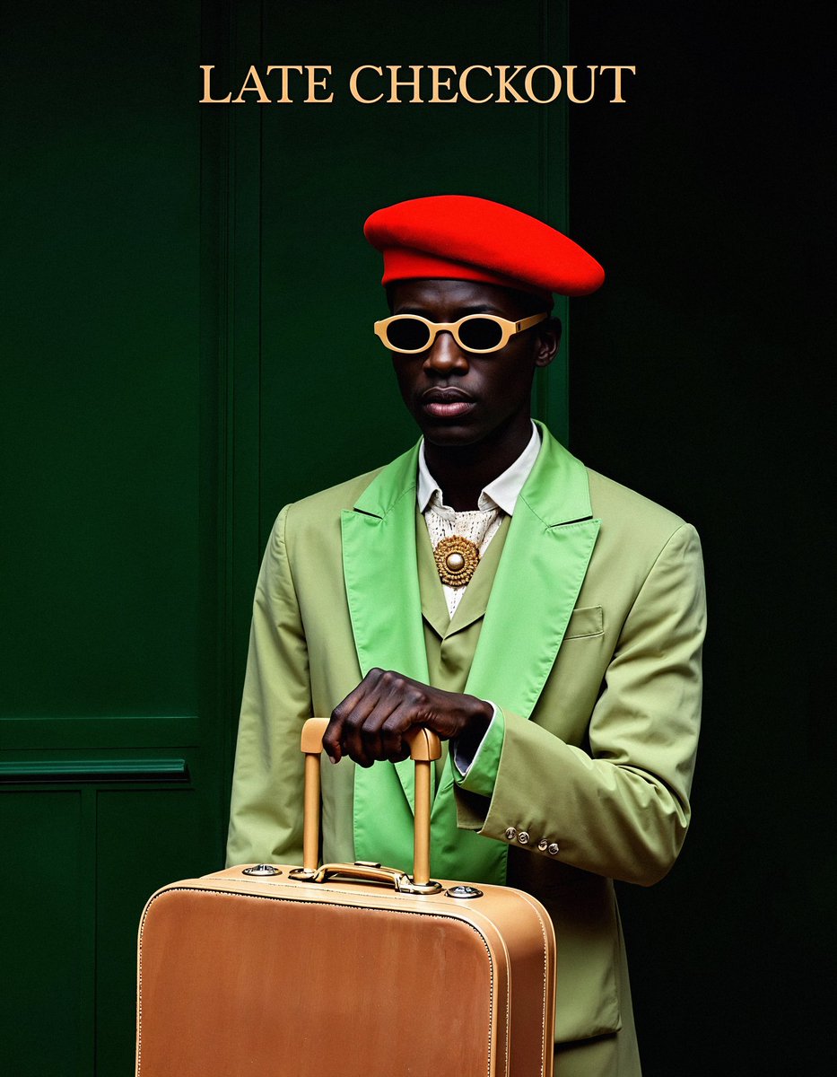 asapxloca's tweet image. AI Campaign inspired in #LateCheckout, @c_tangana 's clothing brand 🏩 IssaLifestyle 🤍 Made with @freepik AI suite