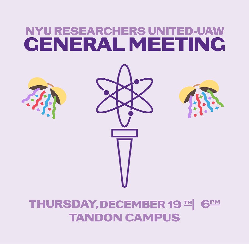 🚨 TODAY 🚨 Last general meeting before the new year! 🥳 we will be discussing the results of our vote last month. RSVP link in our bio