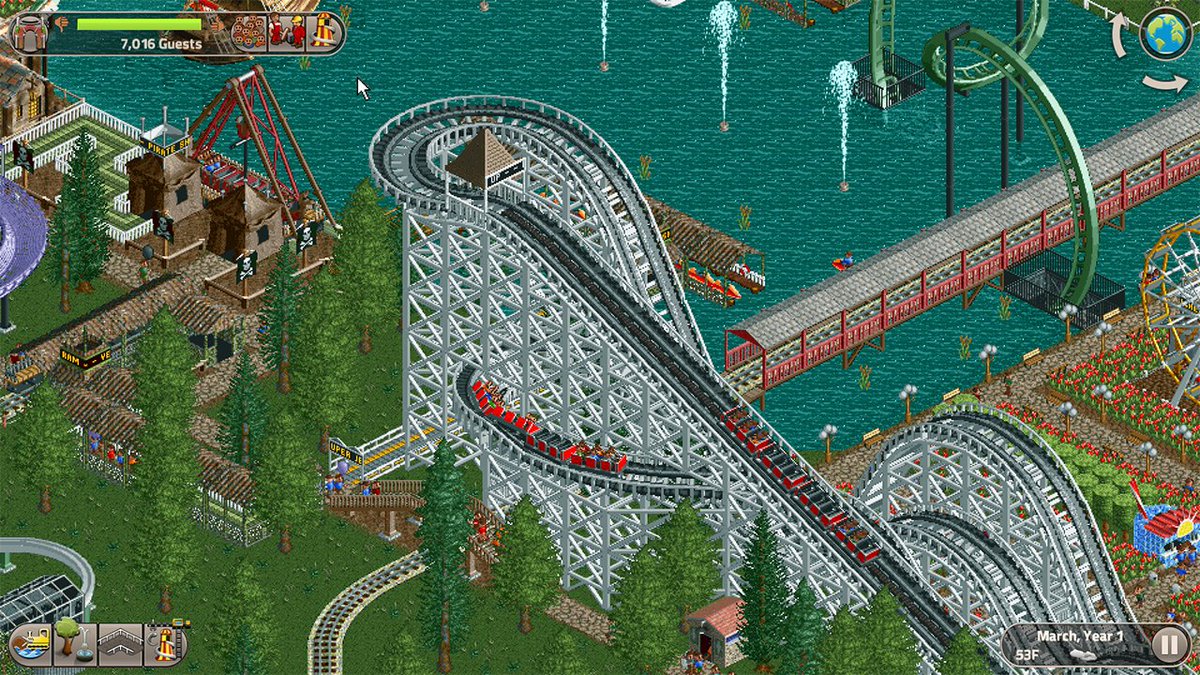 MaxEnt_FR's tweet photo. Bonne année à tous ! 🥳🎊

On commence en beauté l'année avec l'annonce de RollerCoaster Tycoon Classic qui fait son retour, et en physique s'il vous plaît ! 🎢

📅 Sortie le 24 avril 2025 sur Nintendo Switch. https://t.co/MUKs4NaSXK