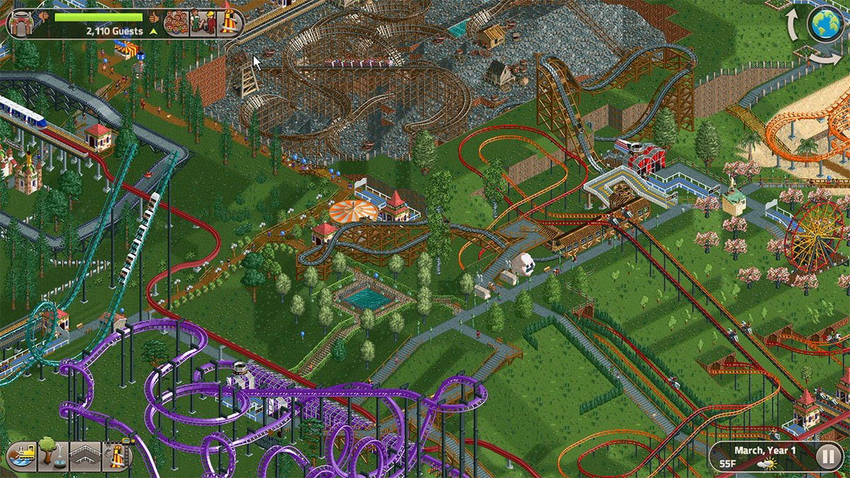 MaxEnt_FR's tweet photo. Bonne année à tous ! 🥳🎊

On commence en beauté l'année avec l'annonce de RollerCoaster Tycoon Classic qui fait son retour, et en physique s'il vous plaît ! 🎢

📅 Sortie le 24 avril 2025 sur Nintendo Switch. https://t.co/MUKs4NaSXK