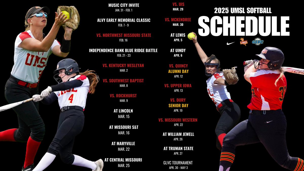 IT’S HERE🔱

Our spring schedule!👀

More ——&gt; umsltritons.com/sports/softbal…  

#gotritons