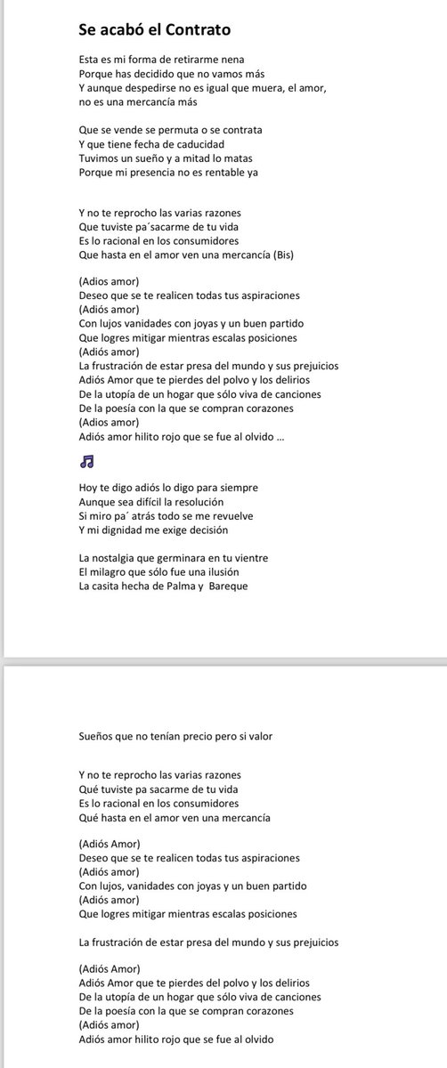 DanielRMed's tweet photo. Sí, soy un apasionado del folclor vallenato, es la única y más bonita herencia que me dejó mi abuela, una mujer Guajira que influyó de manera definitiva en mi formación. 

Siempre sentí que las historias que de niño mi abuela me contaba sobre su región tenían una relación intrínseca con los cuatro aires, como si ella sin proponérselo, las ambientara con música de acordeón. Mi recuerdo de sus viajes a su pueblo natal es el de verla regresar llena de paquetes en los que además de toda clase de manjares traía los últimos lanzamientos musicales para escucharlos conmigo en el equipo de sonido de su casa. Así crecí y aunque por razones obvias no podría ser un exponente, me dejé encantar de la leyenda y la hice parte de mi vida. Es mi hobbie.

Convencido por mis amigos guajiros envié un intento de canción 🫣-que desde hace años tenía por ahí- al festival de San Juan, solo para sentirme parte, como queriendo y no queriendo, amarrado por las cadenas que impone un cargo que asfixia la humanidad y que se ciñe a la acartonada rigidez centralista de las buenas formas donde el vallenato es vulgar por antonomasia pero liberando al espíritu insubordinado que reivindica mi niñez y la figura de mi abuela, sin mayores pretensiones, como alguien que disfruta de su hobbie. 

Dijo un periodista que era una letra vulgar, se inventó una divertida historia que incluye una casa de recreo que para su infortunio no conocí ni sé de dónde la sacó porque -para frustración mía- jamás estuve en el festival, no porque no hubiera querido sino por las ocupaciones que me impone el cargo. Debo decir que han sido divertidas la cantidad de cosas que ha inventado alrededor de la historia. Ya Escalona había advertido sobre la lengua sanjuanera 🤣 y aunque se trata de un periodista opositor con el que he confrontado ideas políticas, prefiero  entenderlo con la picardía propia del folclor donde son varias las historias de gente que se quiso hacer célebre a partir de la mala fe y les cayó la gota fría!