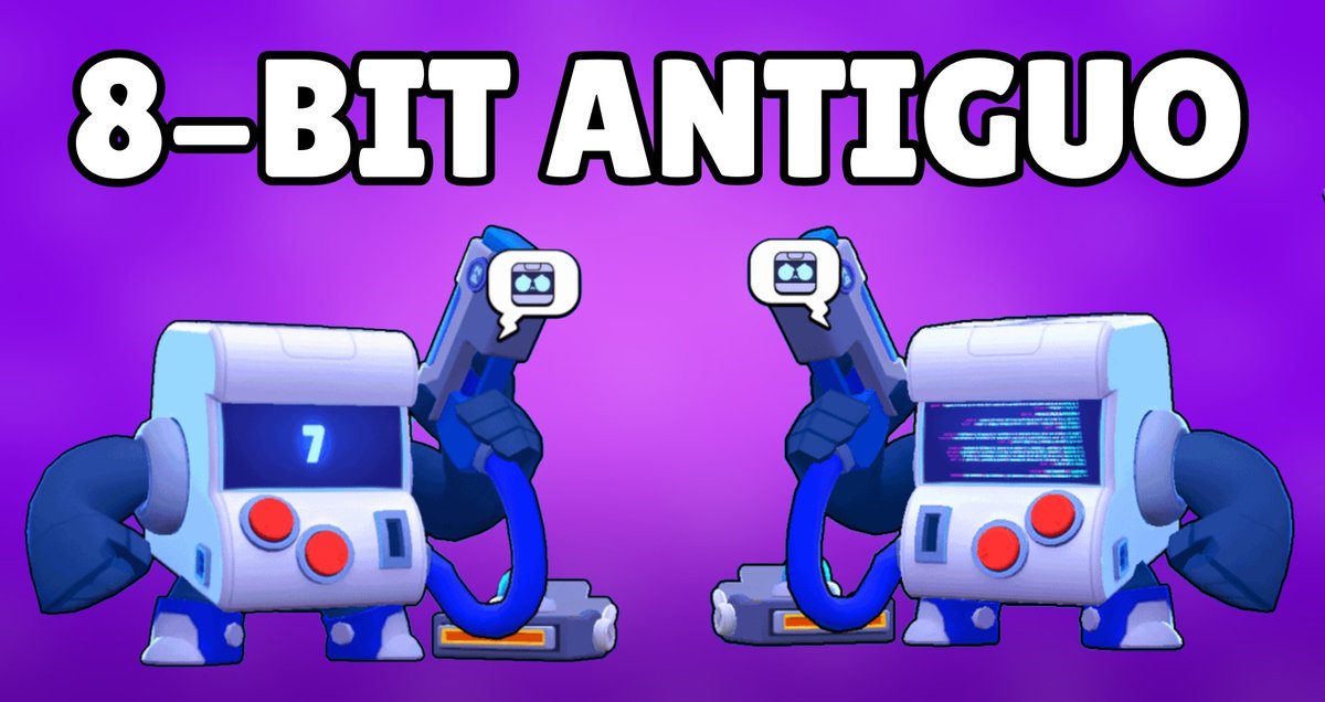 brawniverse's tweet photo. 😮 SABIAS QUE... 😮

8-Bit , antiguamente podías interactuar con su pantalla, pero en una actualización, despareció. 

Y tu... 👇 Estuviste en esa época? 👇

#BrawlStars #8bit #Curiosidades https://t.co/qh7H2kQHhB