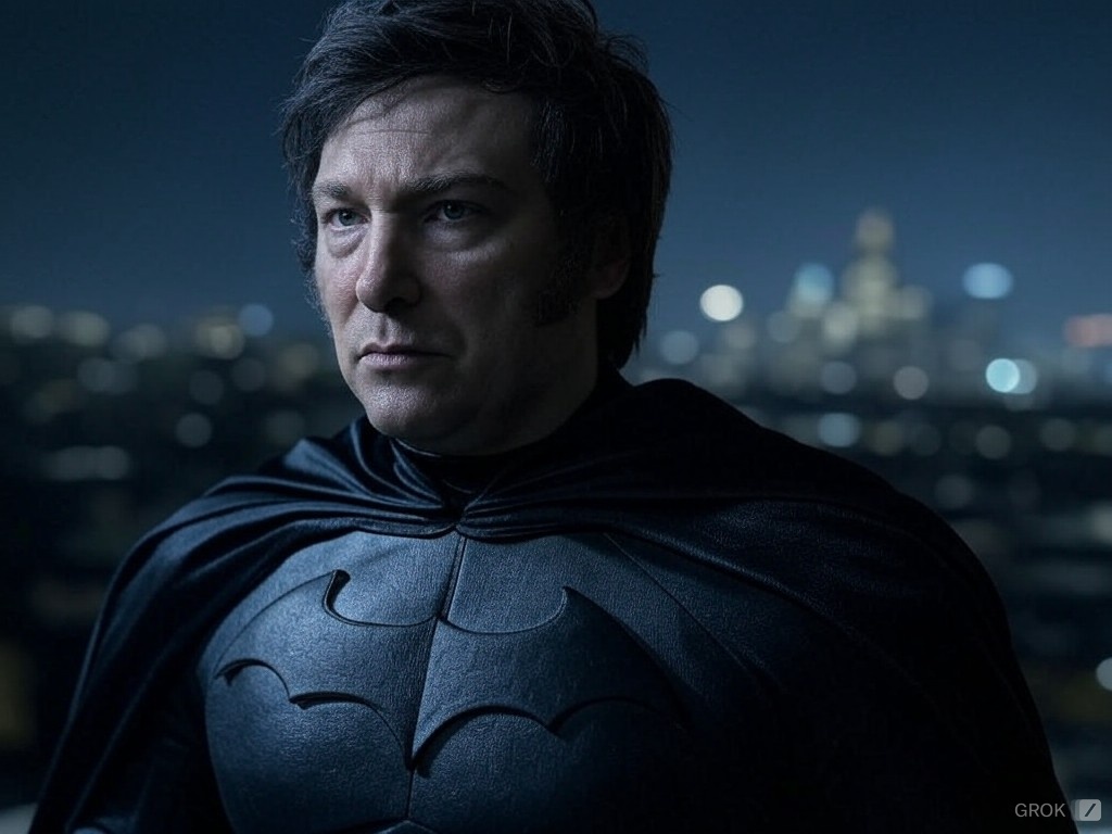 Superman? nah, siempre Batman Libertarius! 😊 

Sigámonos entre todos los que bancamos a Milei para que nadie tenga menos de 999.999 seguidores!

1. Like y RT para máxima difusión.    
2. Comenta para que te sigamos.     
3. Besos para todos! 😘😘😘
4. Los quiero. 😍🥰😋💘❤️