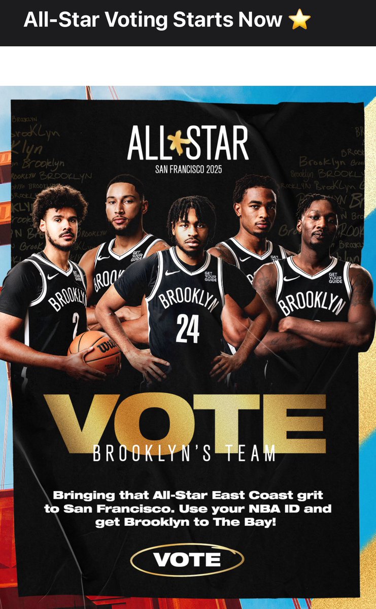 mac_tuits's tweet image. This must be a joke. Ain’t not one single Net deserving of going to the All Star.