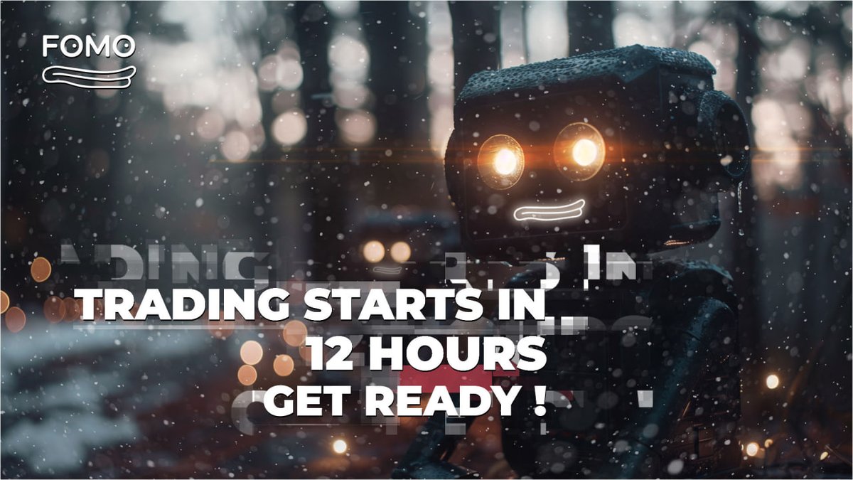 Are you ready to deal with a lot of $FOMO?😉 In just 12 hours, it all begins! <a href="/Fomodotfund/">FOMO</a>

🔥Launch: Friday, December 20th 2024🔥

📊CEX Listings: 🕒12:00 PM UTC
- Kucoin
- Gate
- MEXC
- BitPanda

📈DEX Listing: ( Solana ) 🕒12:15 PM UTC
- Raydium

Project Info: