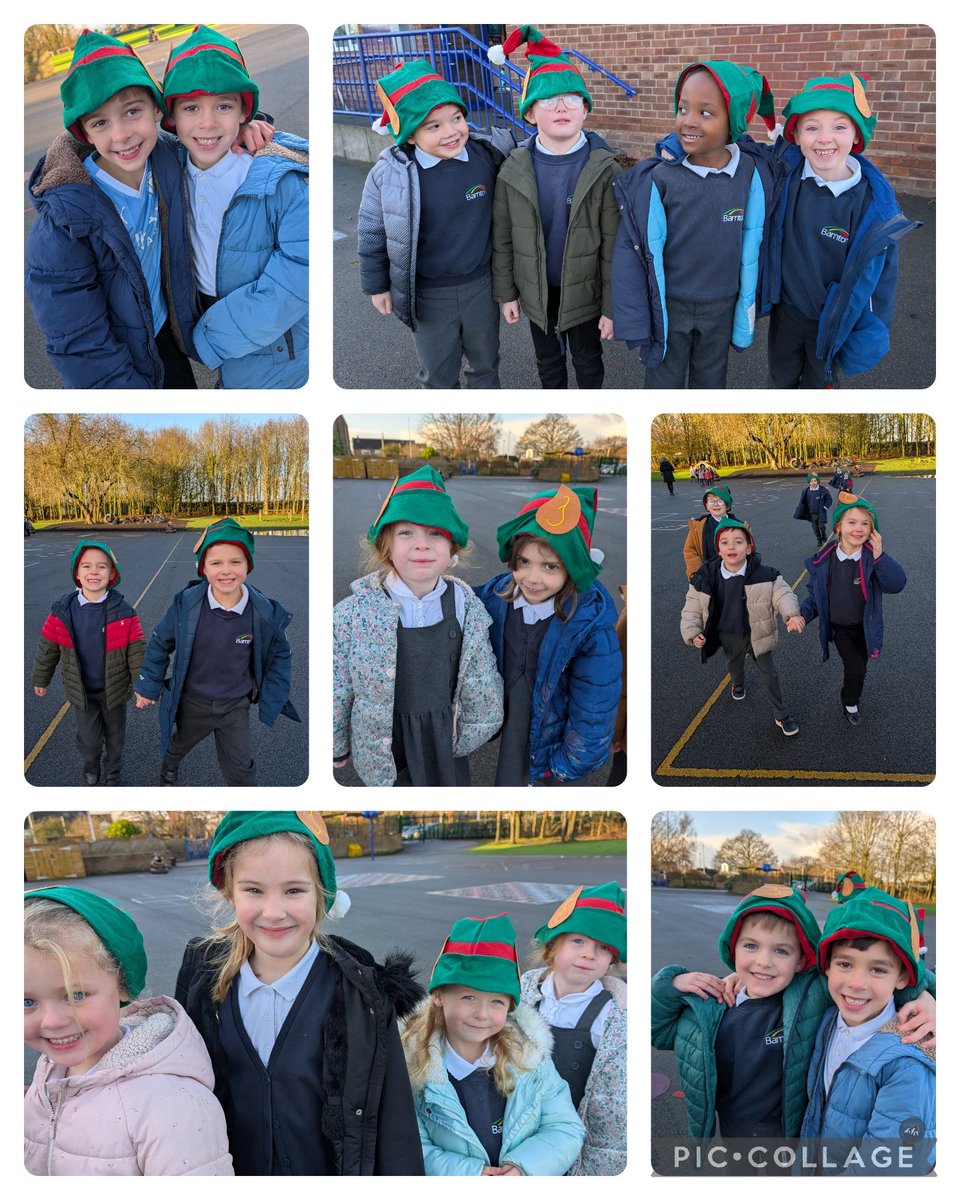 We had so much fun taking part in the Elf Run. We are so proud of everyone who took part and helped raise money for <a href="/StLukesHospice/">St Luke's Hospice</a>. Thank you! <a href="/BarntonMissR/">Miss Rutter</a>