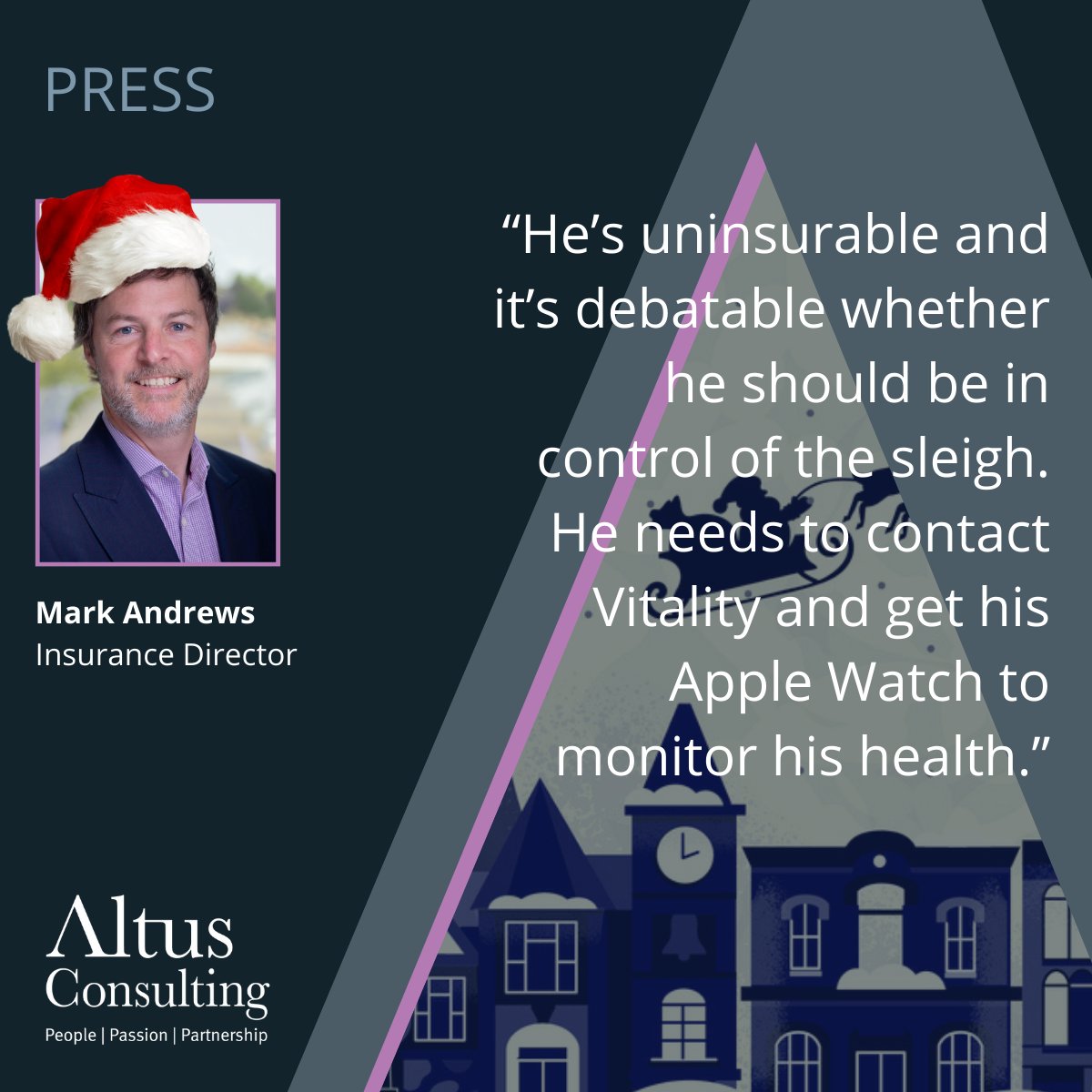 Altus Consulting (@altuscons) on Twitter photo .<a href="/Insurance_Post/">Insurance_post</a> asks Industry experts their view on the risks and recommended products for the man tasked with delivering Christmas this year. Including comments from the Altus Insurance team 🎅 loom.ly/mjEtPj4
#RiskManagement #InsurancePolicy #InsurancePolicy .<a href="/Insurance_Post/">Insurance_post</a> asks Industry experts their view on the risks and recommended products for the man tasked with delivering Christmas this year. Including comments from the Altus Insurance team 🎅 loom.ly/mjEtPj4
#RiskManagement #InsurancePolicy #InsurancePolicy