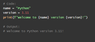 csnewsletter_'s tweet image. 7/9

7️⃣ F-Strings: Simple, clean string formatting! ✍️

✅ Makes your strings elegant and readable! ✨
#ProgrammingTips #StringFormatting