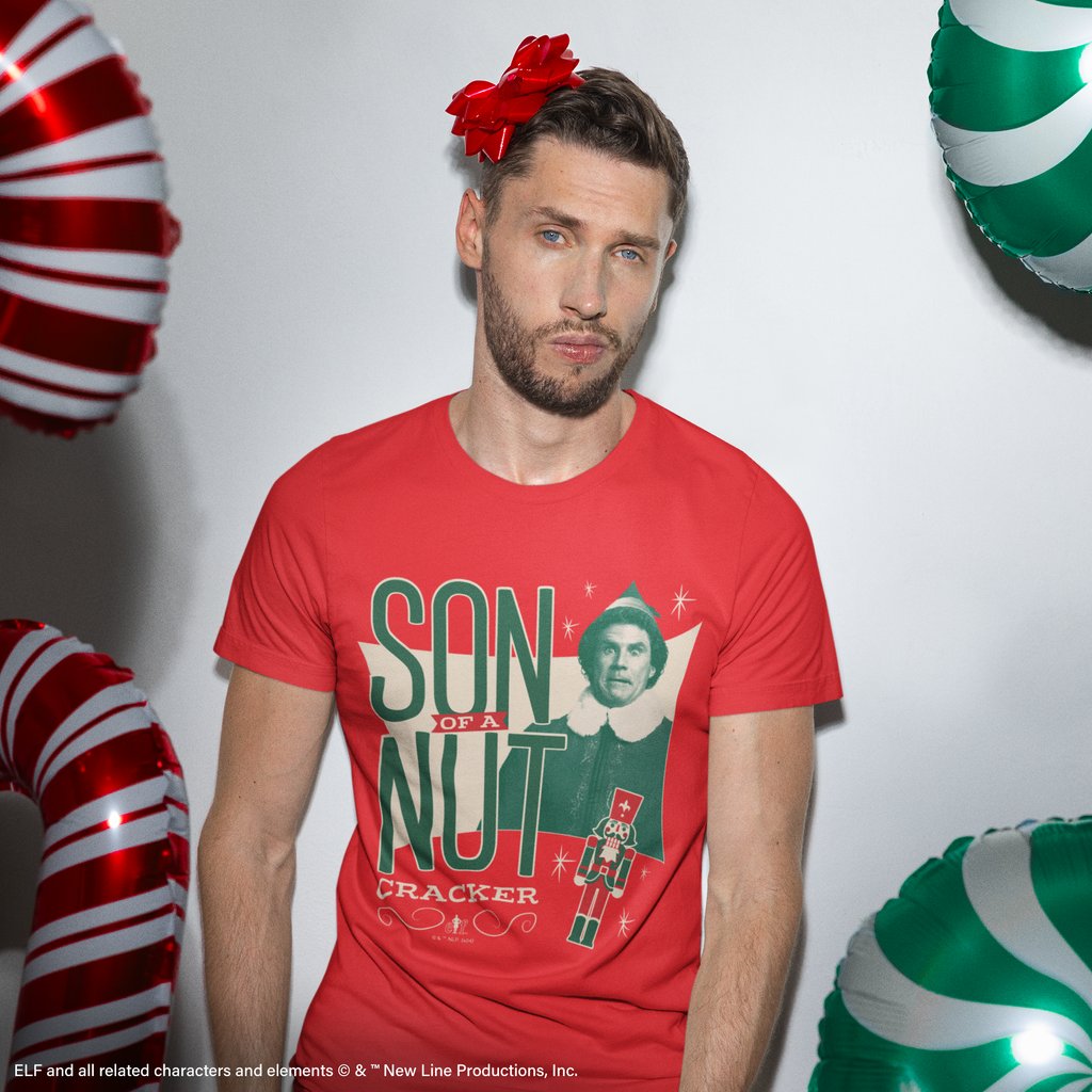 zazzle's tweet image. Whether you’re decking the halls or enjoying a movie marathon, this tee is sure to bring a smile and some Christmas magic to your day. Shop officially licensed Buddy the Elf products at #lininbio #ElfMovie #SonOfANutcracker #HolidayHumor #FestiveFashion #ChristmasCheer