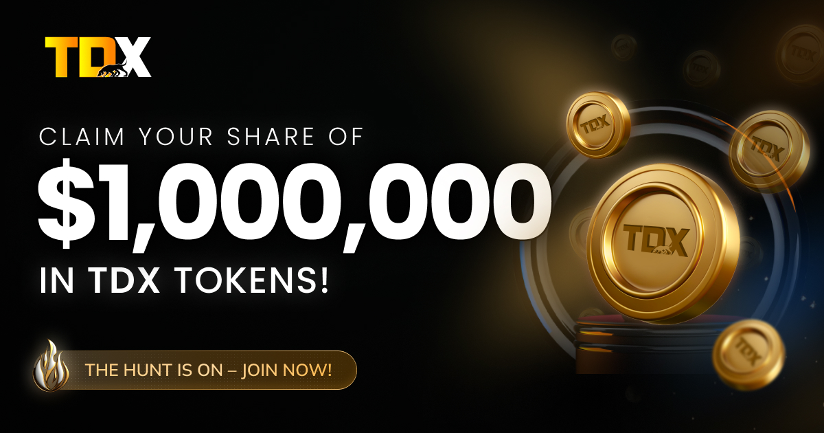 TDXbiz's tweet photo. 🚨 1 MILLION TDX TOKENS UP FOR GRABS! 🚨

We’re celebrating our incredible community with a massive giveaway: 1,000,000 TDX tokens are waiting for YOU! 🎉

What’s the catch? There isn’t one! 🚀

It’s simple:
👉 Join the Giveaway! Complete all the tasks here: 
https://t.co/W7T6oUzPvM

More information here: 
🔗 https://t.co/G8ndTAMpfq

This is your chance to get in early and grow with us. Don’t miss out! 🔥
#TDX #CryptoGiveaway #TokenDrop