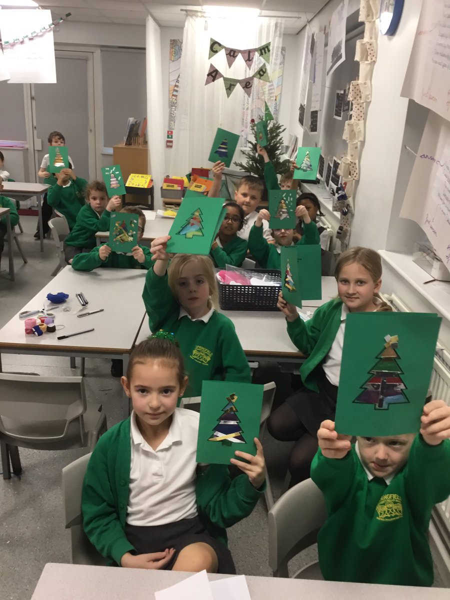 springfield_cps's tweet photo. Year 3 worked very hard this week to make some lovely Christmas cards. https://t.co/BZu78yOTs7