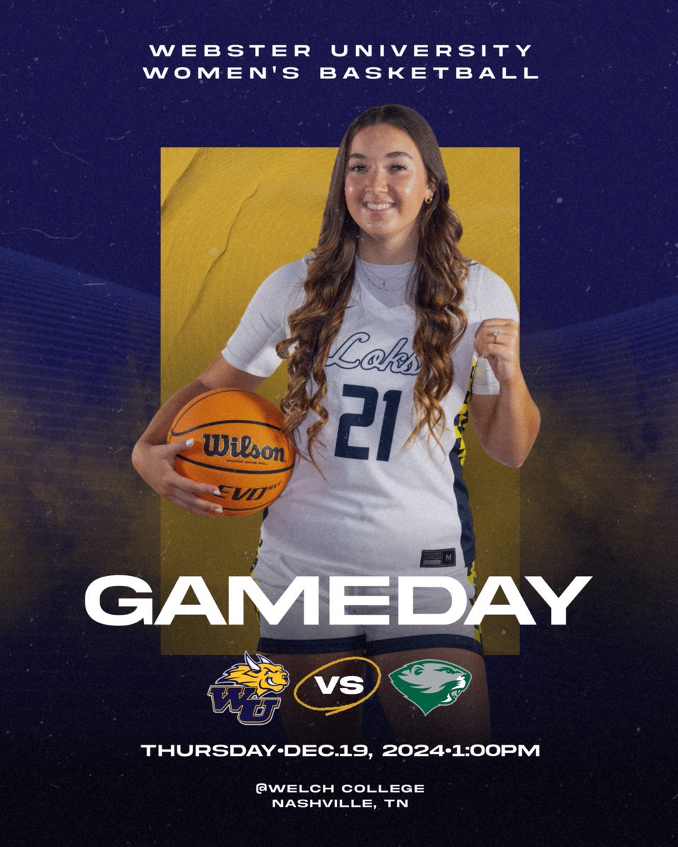 Gameday! Big non-conference game today in Nashville, TN with a 1pm tip-off! If you are in the area come and support these powerful young women at Welch College! If you cannot make it out stay lok’d in with the live stream! #lokdin #BeOne #roadwarriors

📺 youtube.com/@welchflames/s…