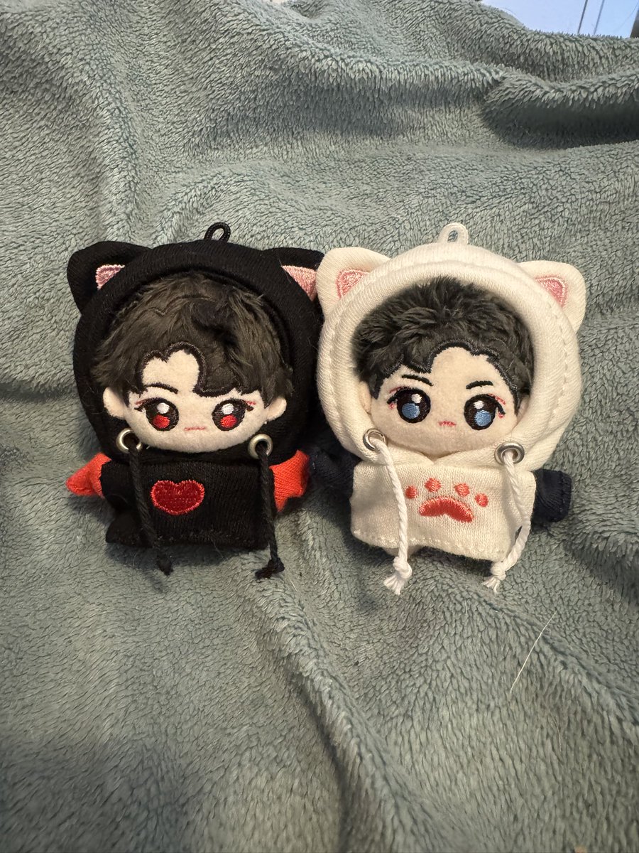 Lunarlemons_'s tweet photo. My sweet HeXie and RanWan babies arrived. I love them so much!

Babies by @pammu_28  and teenie hoodies by @wei_aviii8 https://t.co/612yFWt2Y8