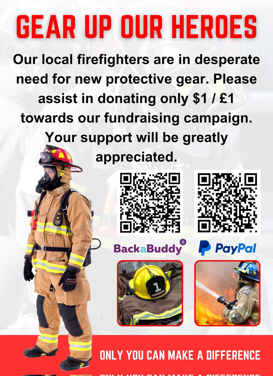 FFighterSupport's tweet image. Please support our firefighters! paypal.me/911minion?coun… and backabuddy.co.za/campaign/firef…   
#firefighters #fire #rescue #ems #support #backabuddy #help #heroes