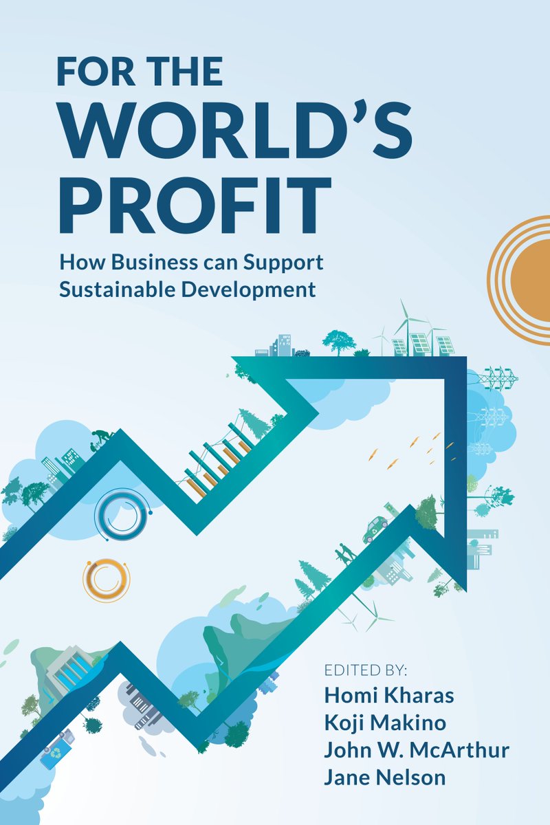 How can market forces better support sustainable development around the world? Join us for the launch of our new edited volume, "For the World's Profit" -- Friday January 10, 9.30am ET brookings.edu/events/profit-…