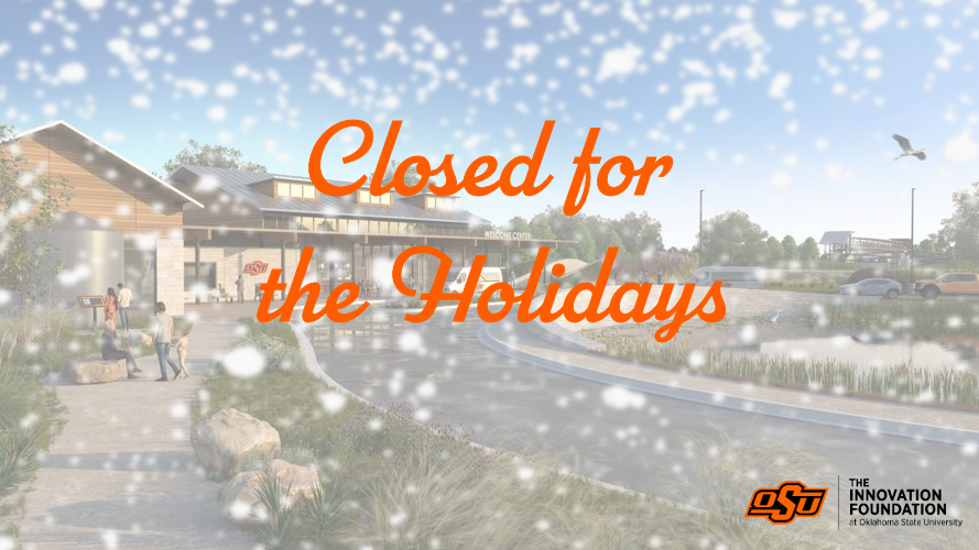 OSUInnovation's tweet photo. The Innovation Foundation will be closed for the holidays, in accordance with the university, beginning Dec. 23. We will reopen Jan. 2, 2025. 
We wish you a safe and wonderful holiday!

#OSUInnovation | #WeAreLandGrant https://t.co/1Q04HB16gG