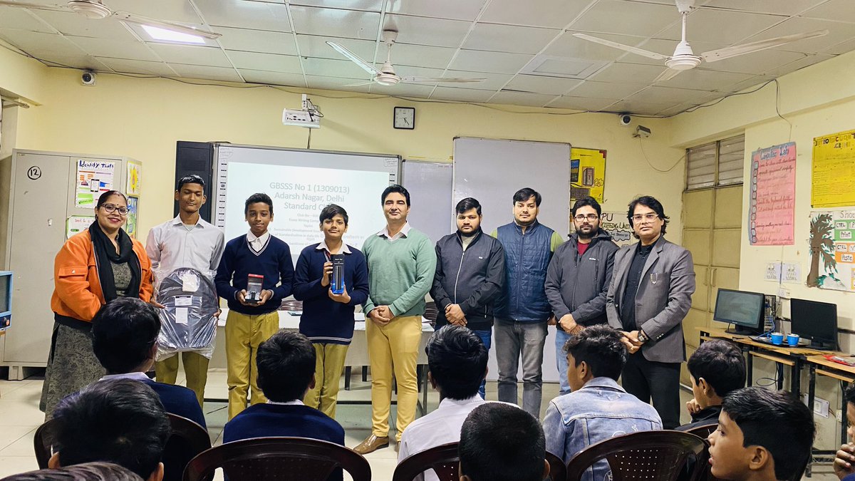 udeybhan's tweet photo. Standard Club Activity organised by BIS official at @GBSSS_1_AN https://t.co/9IHjd8ekpB