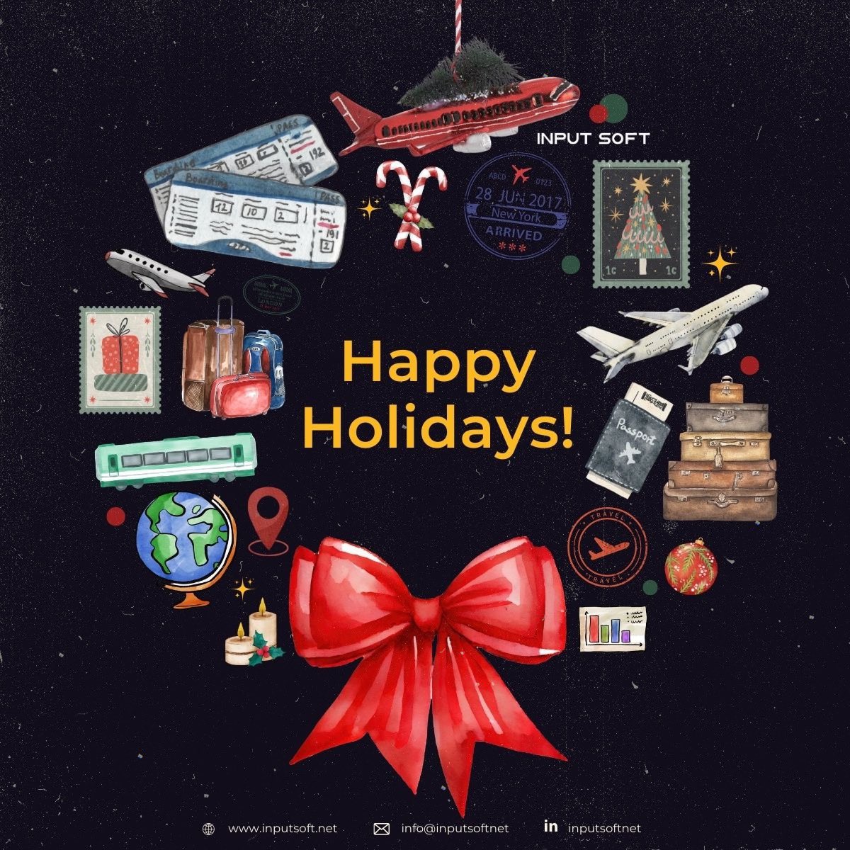 InputSoftware's tweet image. Thank you all for being part of our 2024 journey! 🎄Wishing you joy, warmth, and success this holiday season.
Let’s make 2025 even brighter together! 🚀