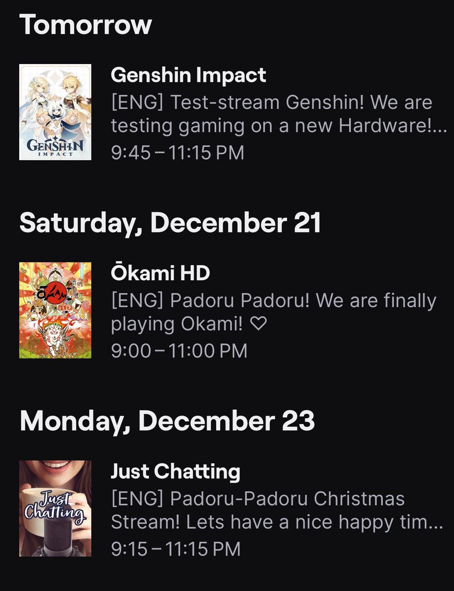 AnnYAnarchY's tweet photo. Stream schedule!! All CEST and all on Twitch! Maybe we get a little closer to the 500 Follows ๐ฉท even if we donโt manage to beat it by the end of the year.
https://t.co/TRFgwrId24
#smolstreamer #under500 #twitch #twitchstreamer @TwitchSharing https://t.co/nm76Z1cEKk