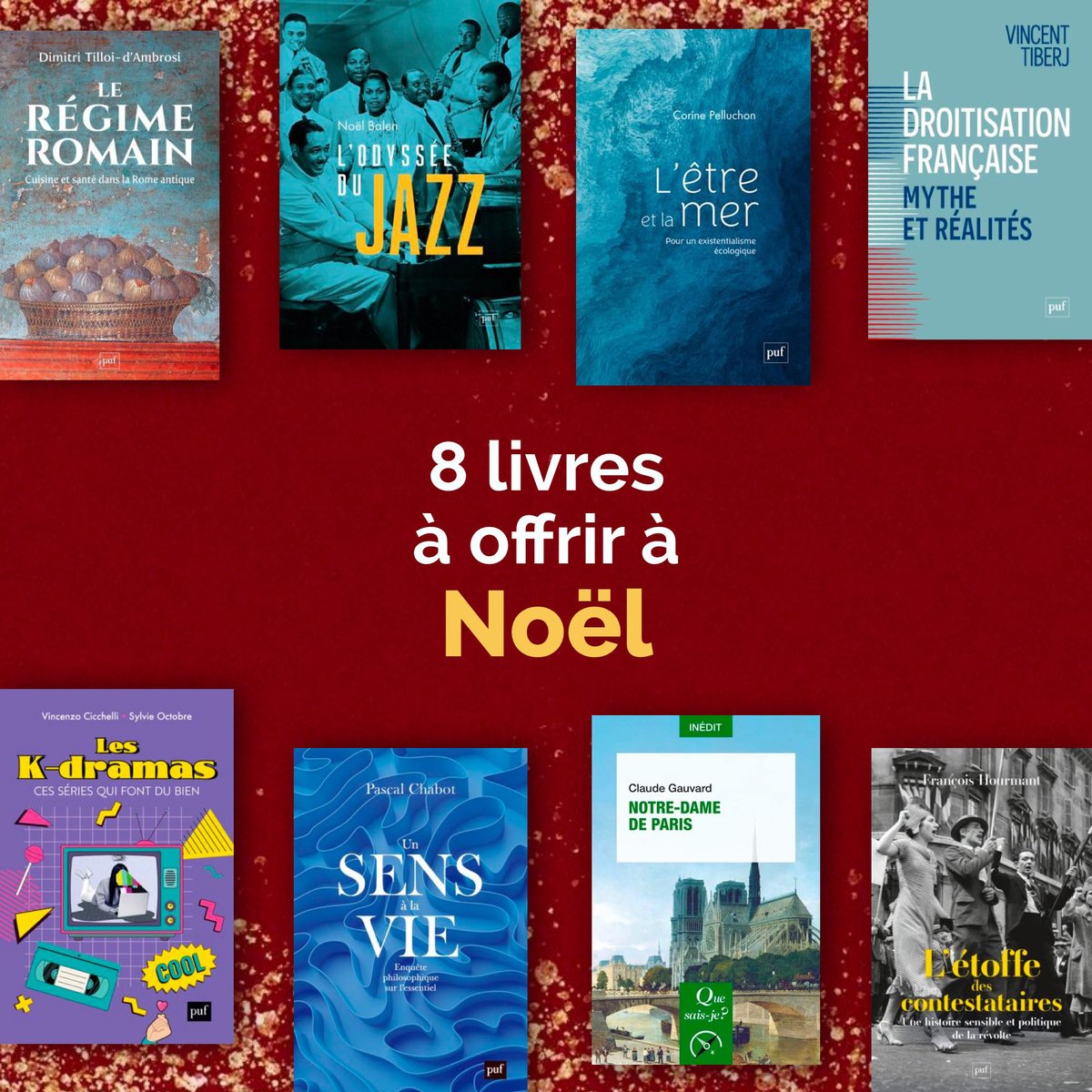 Huit livres à mettre sous le sapin 🎄📚