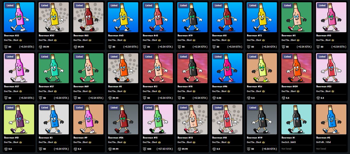 Tanglebeast (@tanglebeasts) on Twitter photo Tick Tack🕞
Only fast ones will grab a Beerman NFT from <a href="/Beermaniota/">BeerX</a> for only 5.5 Mi👀
10 min left, prepare your wallets💎
18:00 CET 🍺🍺🍺
tanglespace.app/collections/0x… Tick Tack🕞
Only fast ones will grab a Beerman NFT from <a href="/Beermaniota/">BeerX</a> for only 5.5 Mi👀
10 min left, prepare your wallets💎
18:00 CET 🍺🍺🍺
tanglespace.app/collections/0x…