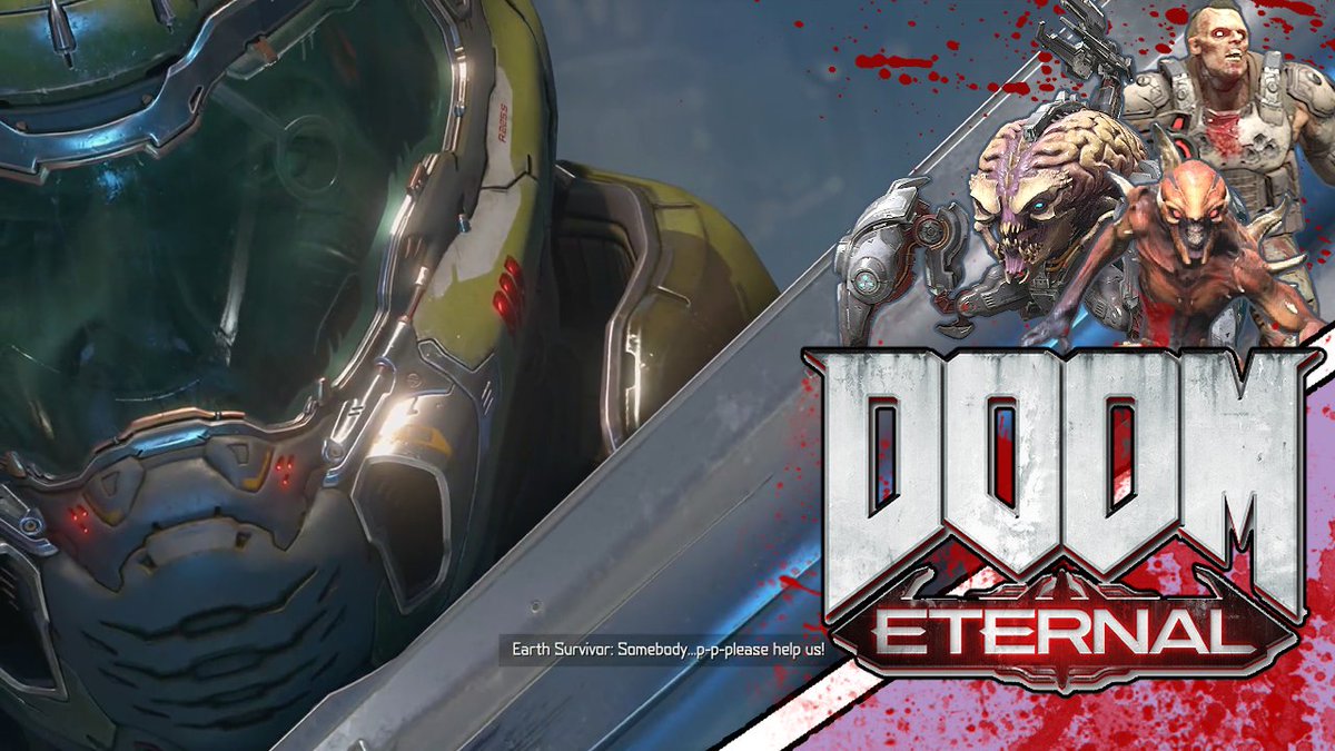 StewshineTime's tweet photo. "For it is he that they fear, not man or his armies. They fear the mark of the beast..."
DOOM is back, baby, for it truly is Eternal! Check out the opening chapter, "Hell on Earth", live on the channel now!
Rip and tear, until it is done...
https://t.co/hQS7JITtDB https://t.co/VpVoQOvIhc