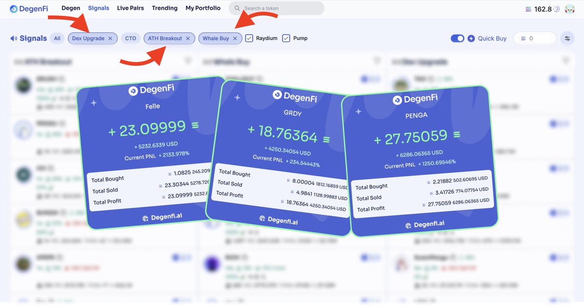 20x caught while I was writing THIS thread

I've got access to data that 𝗡𝗢𝗕𝗢𝗗𝗬 got on $SOL

🧵 / I'll give you combinaison of 𝗕𝗨𝗟𝗟𝗜𝗦𝗛 patterns and 𝗛𝗢𝗪 to detect it to run on 50x