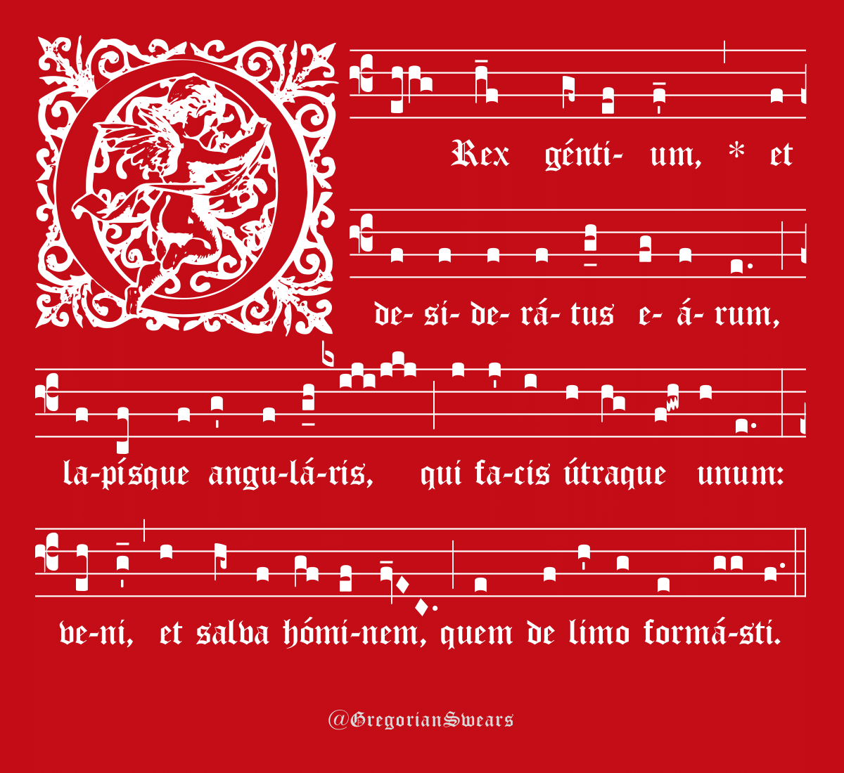 O King of the Gentiles, yea, and desire thereof! O Corner-stone, that makest of two one, come to save man, whom Thou hast made out of the dust of the earth!