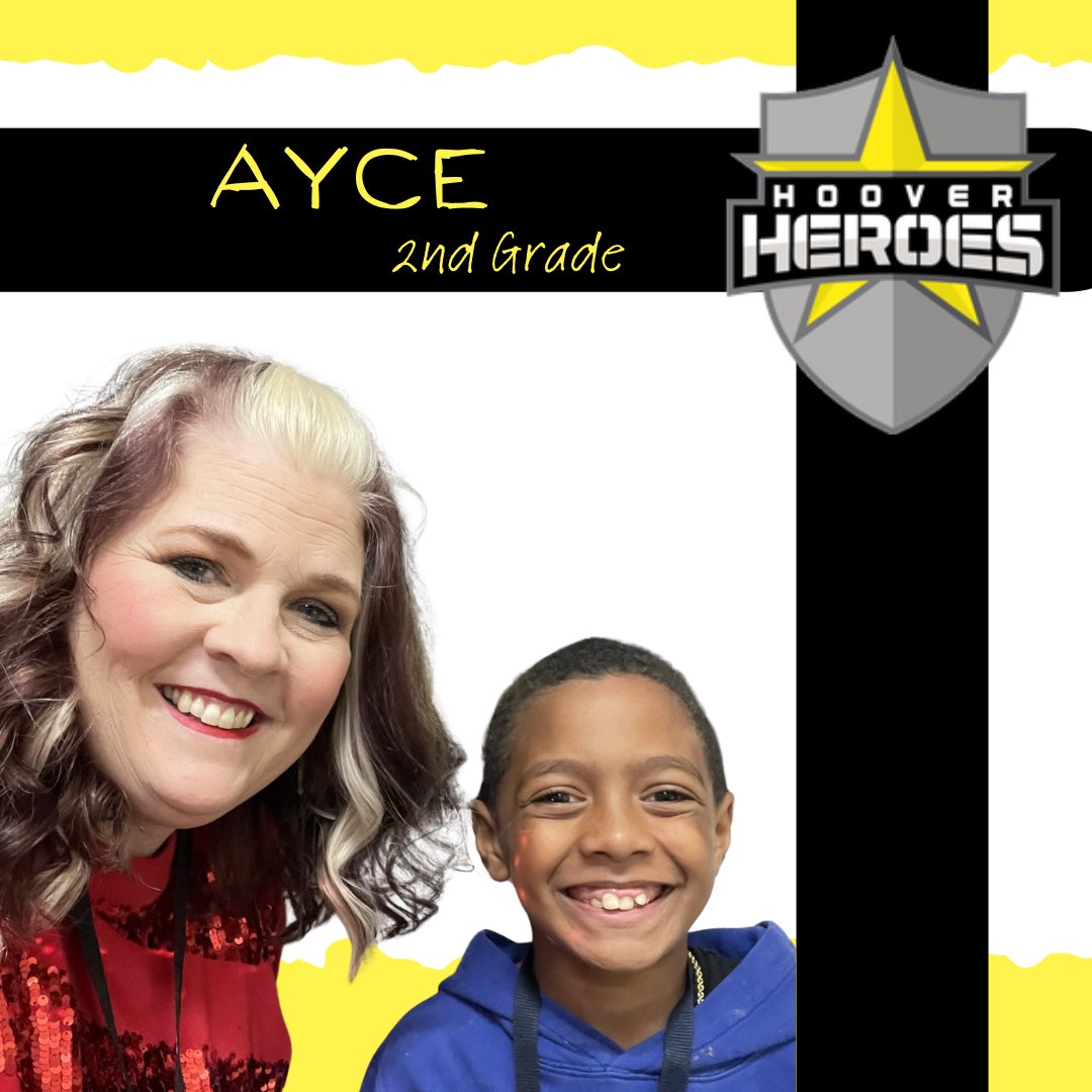 HooverCFISD's tweet photo. #PositiveBehaviorReferrals always bring a smile to our faces! Way to #BeAHooverHero Ayce and Cesar! #pathtoamazing https://t.co/bEHRfLWox4