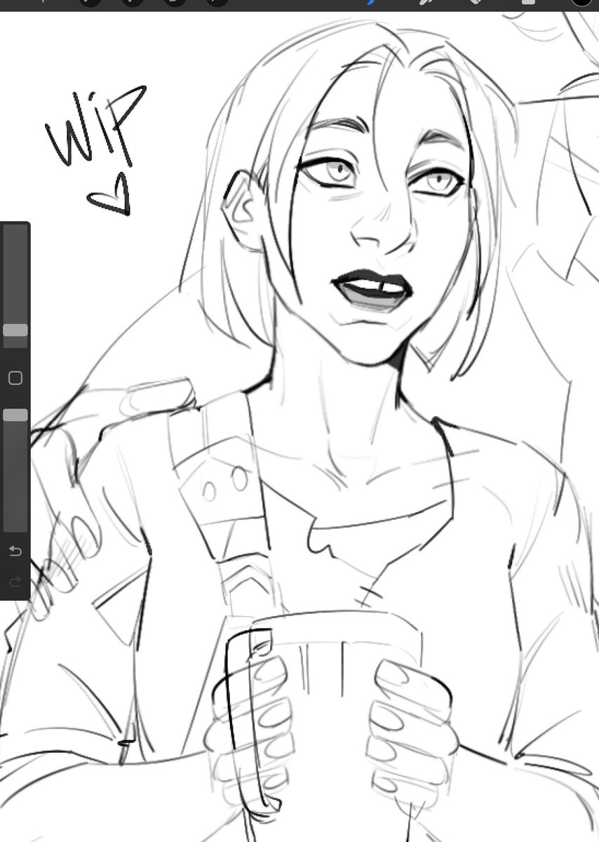 young Sevika
spoiler of new comic