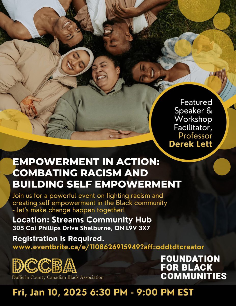 Dufferin County Canadian Black Association tweet media