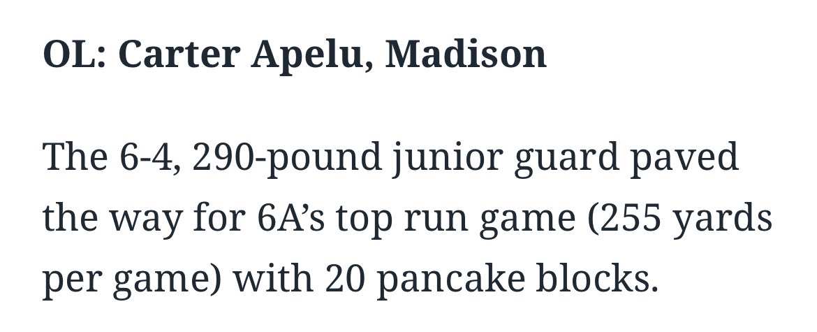 Grateful to make Idaho's 6A All State football team. Never satisfied, expect more next season 💯