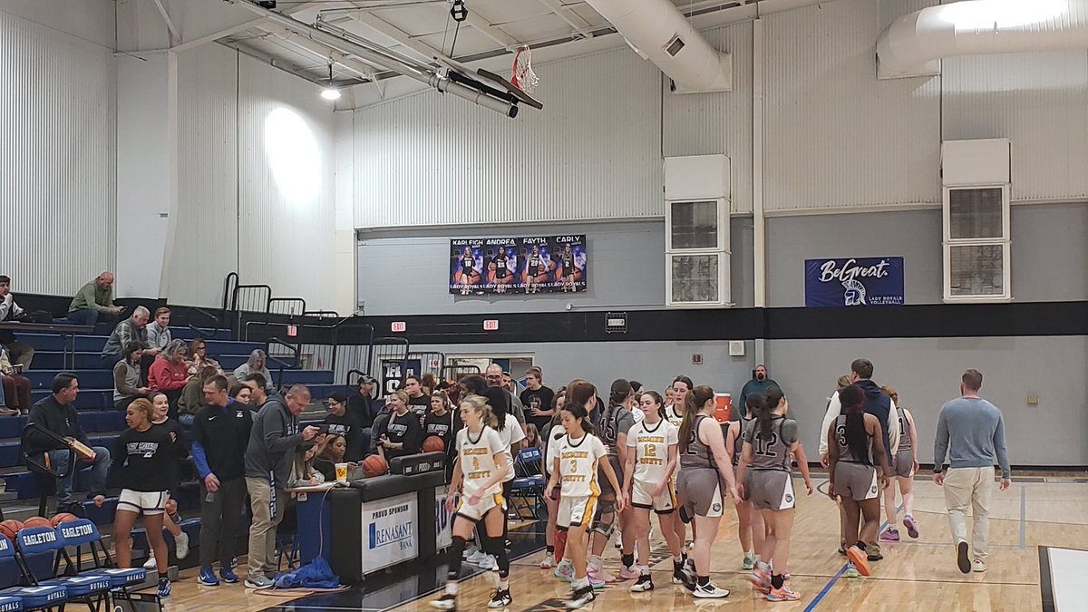 DPAGabeGarcia's tweet photo. GBB FINAL: McMinn County 42, Claiborne 35 

Lady Cherokees get their first win of the season, and the first for head coach Derika Jenkins at her alma mater. @DPASports https://t.co/9LVHmHlx20