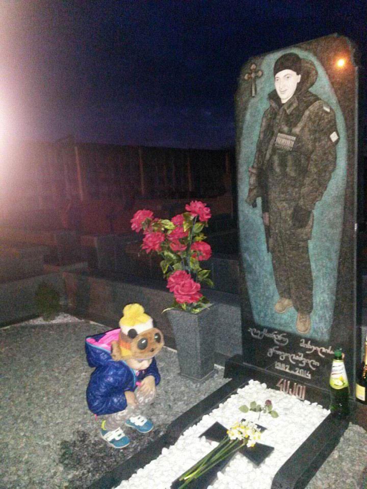georgian_legion's tweet photo. Ten years ago, in April, the Georgian Legion stood shoulder to shoulder with Ukrainians to defend freedom against tyranny.

Today marks 10 years since the Georgian Legion lost its first soldier, Aleksandre Grigolashvili, known as “Aleko” and “Chuzhoi,” on the battlefield.

On this day, we honor his sacrifice and all that he stood for, reminding ourselves that every hero lives on as long as they remain in our memories.

Glory to the heroes! 🫡
