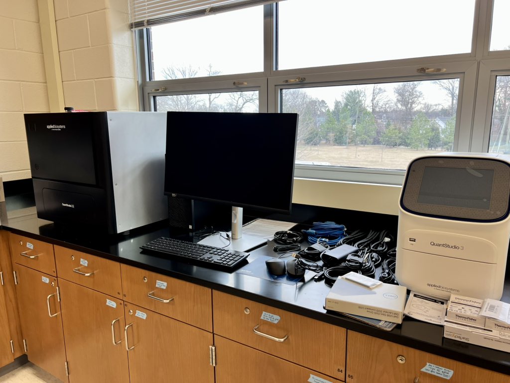 Happy holidays! Excited to try out our new toys in the Biotech lab!