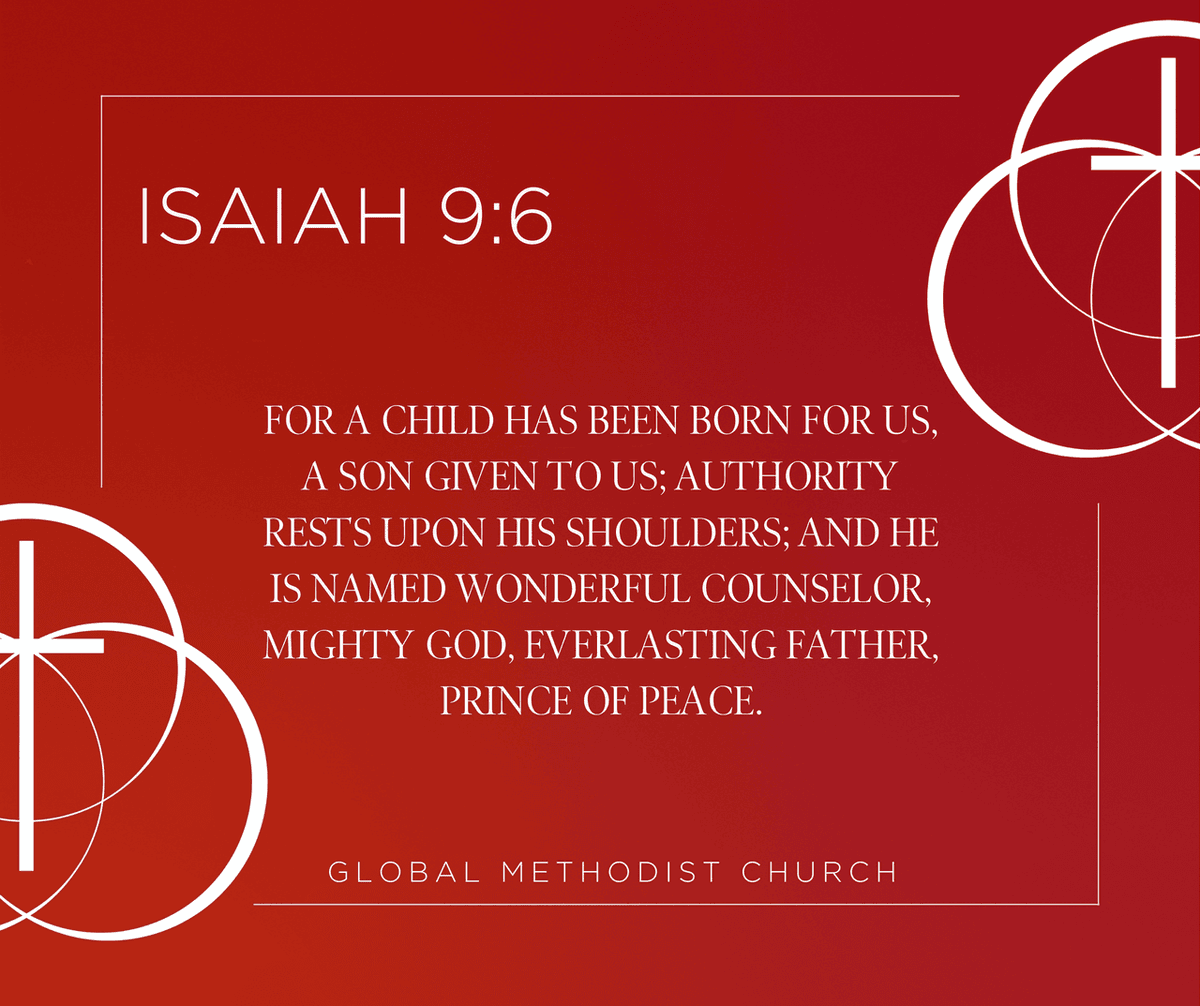 GlobalMChurch's tweet photo. This Christmas, we rejoice in the child who brings us hope, peace, and eternal life. π β€οΈ
Which of these names for Jesus speaks to your heart most this season? Share in the comments! π
#WonderfulCounsellor #PrinceOfPeace #ChristmasJoy #GlobalMethodistAdvent https://t.co/ngRKi4zoge