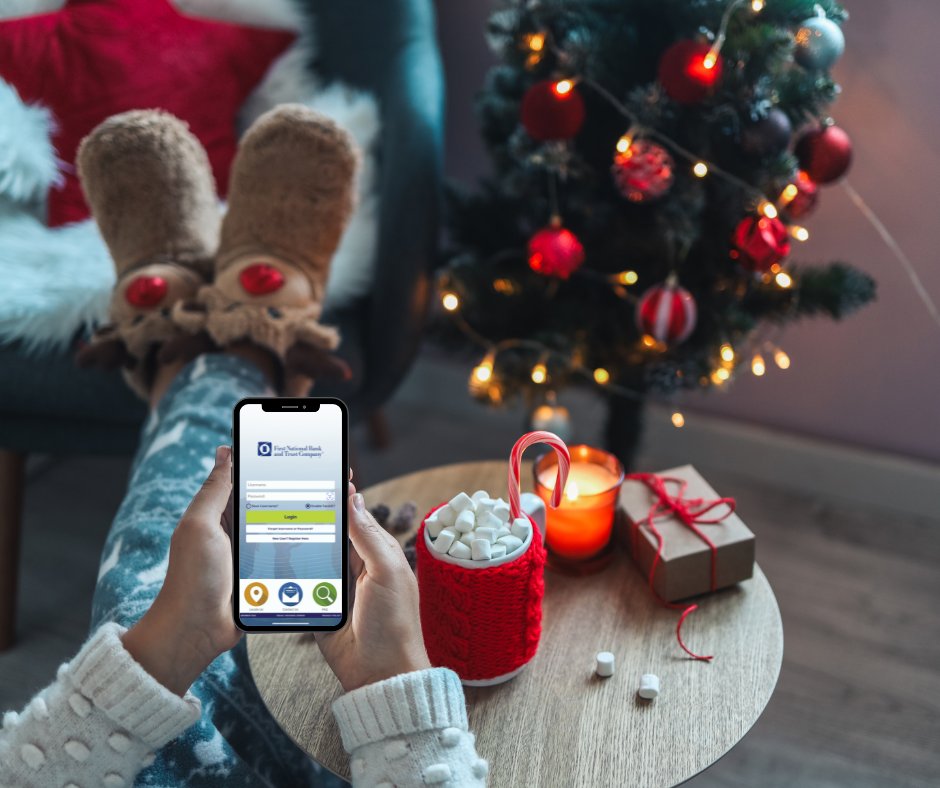 Stay warm and cozy this winter by using FNBT's Online &amp; Mobile Banking services! trst.in/VBRpK0