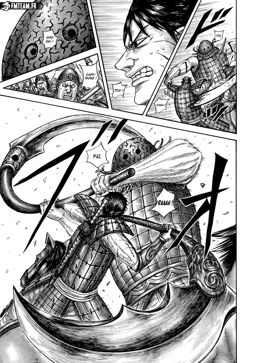 Enricosk5's tweet photo. #kingdom821 c'est si bien d'avoir à nouveau les impressions de Tou et Rokuomi sur Shin. Après tout Shin fait bien partie de leur famille lui aussi. Le pupil de Ouki https://t.co/FK8n471EuS