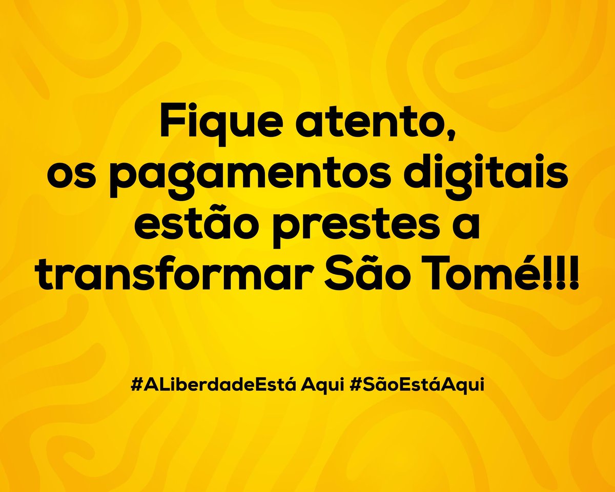 Sao_pay's tweet photo. São-tomenses! 

A Liberdade Está Aqui!
Abrace o poder da independência financeira com facilidade.

#ALiberdadeEstáAqui #SãoEstáAqui https://t.co/eRYG62JBFK