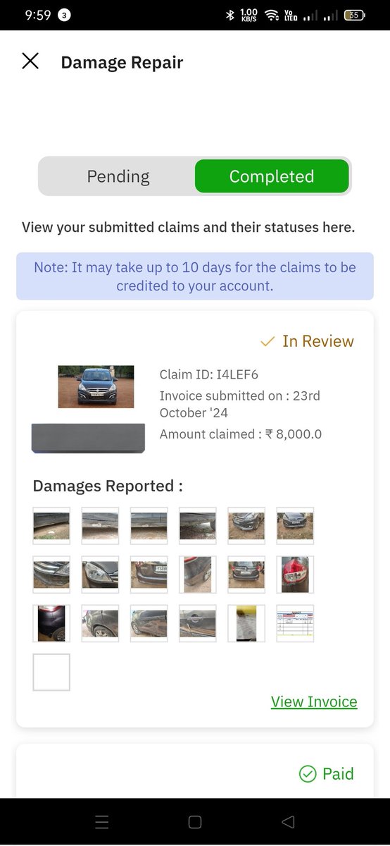raj_thimothi's tweet photo. Dear @Zoomcar_India You told me that you repaired my car and sent the bill to you on 23rd October. They said that the amount is 10 days, but it will be three months, but it has not been paid yet.
Why did you cheat me so much?
@Zoomcar_India https://t.co/wlJsTOioFF