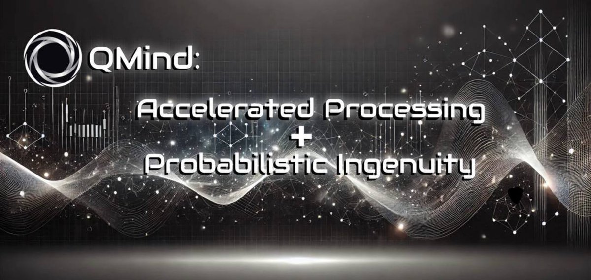 QMindProtocol's tweet photo. Accelerated Processing + Probabilistic Ingenuity

The processing power of artificial intelligence has grown exponentially:
• 2018: 117M parameters
• 2019: 1.5B parameters
• 2020: 175B parameters
• 2024: Current models are estimated to reach nearly a trillion parameters.

This critical advancement has redefined possibilities in recent months. At QMind, we draw inspiration from quantum AI principles to combine this cutting-edge technology with probabilistic models and nonlinear information processing.

This approach allows us to deliver faster analysis and more accurate predictions, putting the best of technology at the service of innovation.

Get ready to witness what the best technology can achieve when paired with forward-thinking ingenuity.