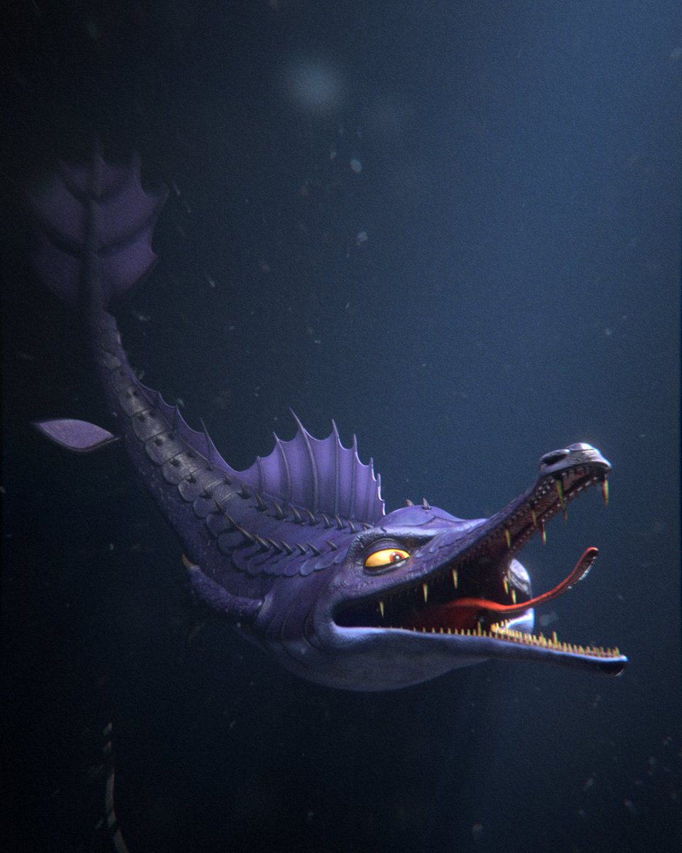 Ichtyosaure by Tom Gambino from <a href="/YnovCampus/">YNOV Campus</a> - therookies.co/projects/75364

YNOV Campus #ASUS #Acer #XPPen #autodeskmaya #ArnoldforMaya #Arnold #cgi #3drendering #3dartist #digitalart