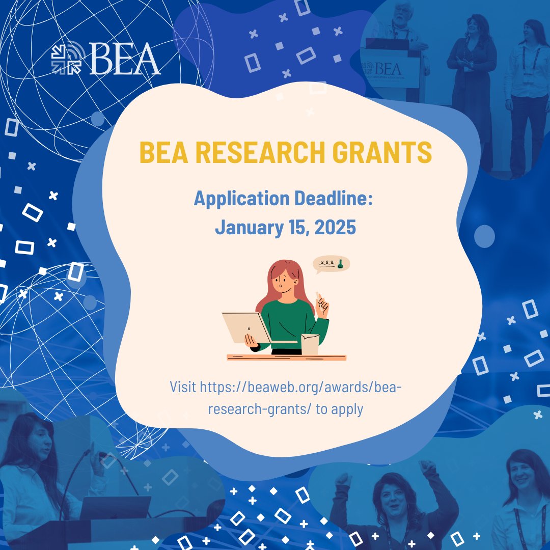 BEA will award grants ranging from $1,000 to $4,000 to support research projects on topics that align with the overall mission of BEA.  Grants must fund traditional academic research related to broadcasting, electronic media, or mass communication.